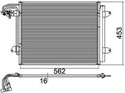 Skraplacz, klimatyzacja Mahle AC325000P