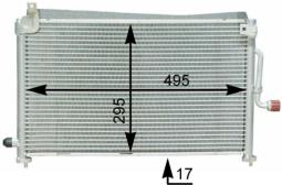 Skraplacz, klimatyzacja Mahle AC416000S