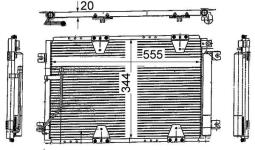 Skraplacz, klimatyzacja Mahle AC713000S