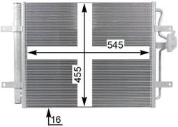 Skraplacz, klimatyzacja MAHLE AC24000P