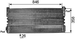 Skraplacz, klimatyzacja MAHLE AC293000S