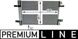 Skraplacz, klimatyzacja Mahle AC886000P