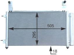 Skraplacz, klimatyzacja MAHLE AC435000S