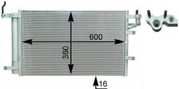 Skraplacz, klimatyzacja MAHLE AC430000P