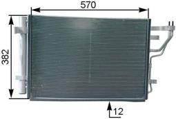 Skraplacz, klimatyzacja MAHLE AC442000P