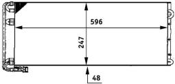 Skraplacz, klimatyzacja MAHLE AC669000P