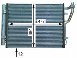 Skraplacz, klimatyzacja MAHLE AC709000P