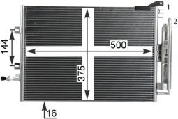 Skraplacz, klimatyzacja MAHLE AC720000P