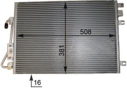 Skraplacz, klimatyzacja MAHLE AC802000P