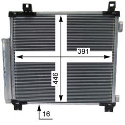 Skraplacz, klimatyzacja MAHLE AC825000S