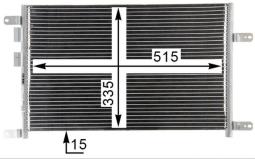 Skraplacz, klimatyzacja MAHLE AC834000P