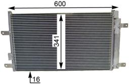 Skraplacz, klimatyzacja MAHLE AC857000S