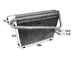 Parownik, instalacja klimatyzacji MAHLE AE47000S