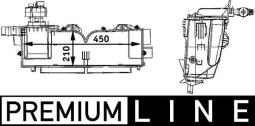 Parownik, instalacja klimatyzacji MAHLE AE62000P