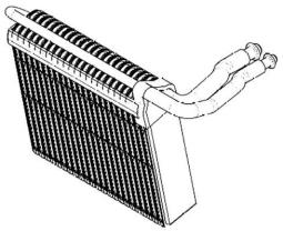 Parownik, instalacja klimatyzacji MAHLE AE70000P