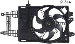 Wentylator, chłodzenie silnika Mahle CFF157000P
