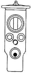 Zawór rozprężny, klimatyzacja MAHLE AVE25000S