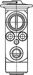 Zawór rozprężny, klimatyzacja MAHLE AVE57000P
