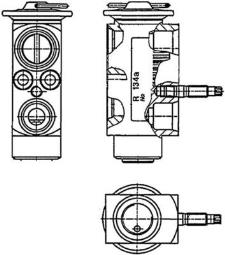 Zawór rozprężny, klimatyzacja MAHLE AVE60000P