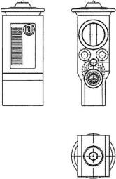 Zawór rozprężny, klimatyzacja MAHLE AVE62000P