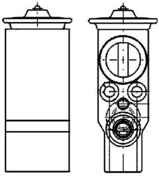 Zawór rozprężny, klimatyzacja MAHLE AVE73000P