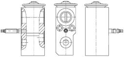 Zawór rozprężny, klimatyzacja MAHLE AVE82000P