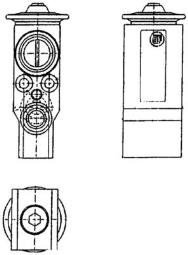 Zawór rozprężny, klimatyzacja MAHLE AVE90000P