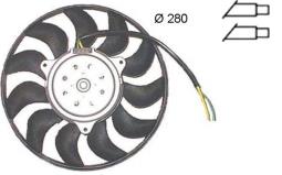 Wentylator, chłodzenie silnika Mahle CFF372000S
