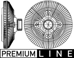 Sprzęgło, wentylator chłodzenia MAHLE CFC209000P