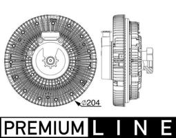 Sprzęgło, wentylator chłodzenia MAHLE CFC245000P