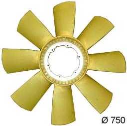 koło wentylatora, chłodzenie silnika Mahle CFW69000P