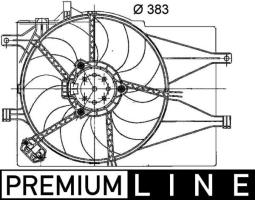 Wentylator, chłodzenie silnika MAHLE CFF200000P