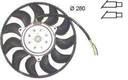 Wentylator, chłodzenie silnika MAHLE CFF372000S