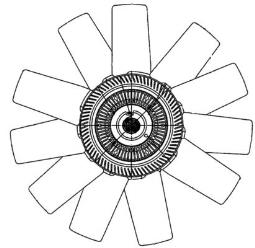 Wentylator, chłodzenie silnika MAHLE CFF490000P