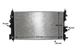 Chłodnica, układ chłodzenia silnika Mahle CR1011000S