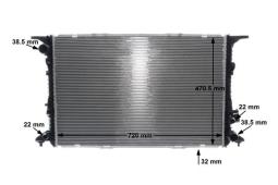 Pokrywa, zbiornik płynu chłodzącego Mahle CRB21000P