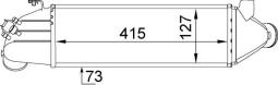 Chłodnica powietrza doładowującego MAHLE CI203000S