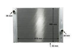 Chłodnica, układ chłodzenia silnika Mahle CR1067000P