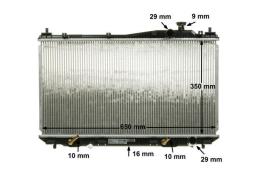Chłodnica, układ chłodzenia silnika Mahle CR1070000S