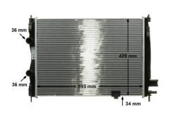 Chłodnica, układ chłodzenia silnika Mahle CR1075000S