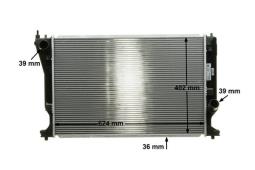 Chłodnica, układ chłodzenia silnika Mahle CR1081000S