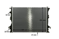 Chłodnica, układ chłodzenia silnika Mahle CR1092000P