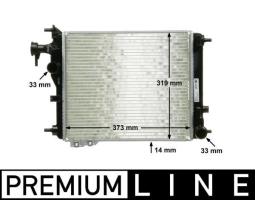 Chłodnica, układ chłodzenia silnika Mahle CR1115000P