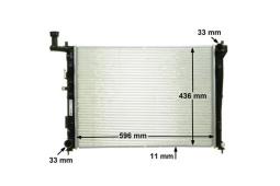 Chłodnica, układ chłodzenia silnika Mahle CR1118000P