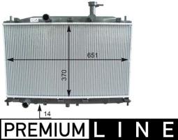 Chłodnica, układ chłodzenia silnika Mahle CR1119000P