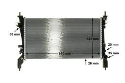 Chłodnica, układ chłodzenia silnika Mahle CR1120000P