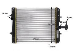 Chłodnica, układ chłodzenia silnika Mahle CR1114000S
