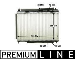 Chłodnica, układ chłodzenia silnika Mahle CR1135000P