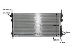 Chłodnica, układ chłodzenia silnika Mahle CR1143000S