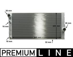 Chłodnica, układ chłodzenia silnika Mahle CR1147000P